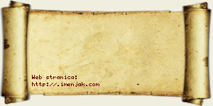 Danica Avakumović vizit kartica